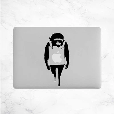 £3.59 • Buy Banksy Chimp Laugh Now Decal For Macbook Pro Sticker Vinyl Laptop Mac Notebook