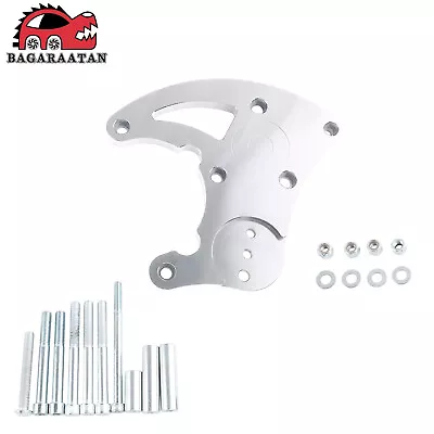 New Silver High Mount A/C Bracket LS R4 For LS1 LS2 LS3 LS6 Vortec Truck LQ AC • $48.99