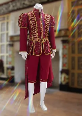 Tudor Mens Suit Tudor Doublet Tudor Mens Costume. Elizabethan Mens Costume  • £185