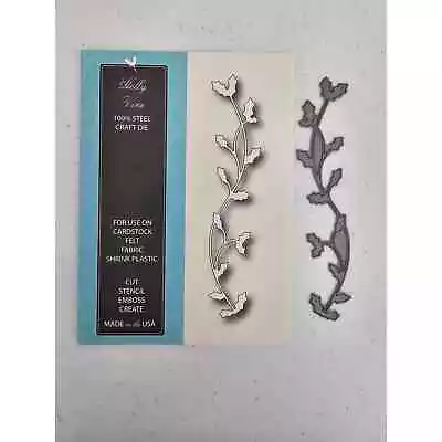 Memory Box Holly Vine Steel Die Style 98188 Holiday Christmas • $10.80