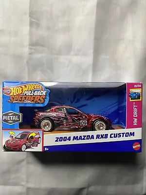 2024 HOT WHEELS 1:43* - 2004 Mazda RX-8 Custom (Red - Pull-back Speeders) • $25