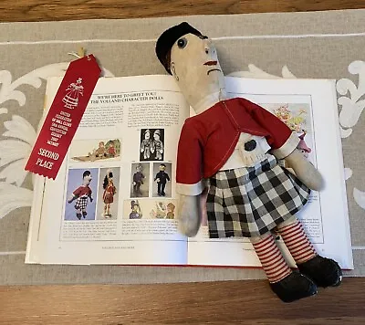 Gruelle Volland Uncle Clem Doll - Raggedy Ann Pal Shown In Patricia Hall Book • $700