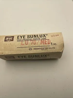 Eye Sunlux Hps 70W LU70/Med Metal Halide Lamp NOS • $10.95
