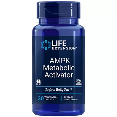 AMPK Metabolic Activator Life Extension 30 Veg Tabs Hesperidin/gynostemma  • $27.07