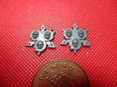 Warhammer 40k Chaos Space Marine Rhino Tank Nurgle Symbols X2 Bits Box • $7.66