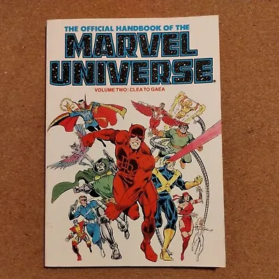 Official Handbook Of The Marvel Universe Volume 2 Trade Paperback  • £15