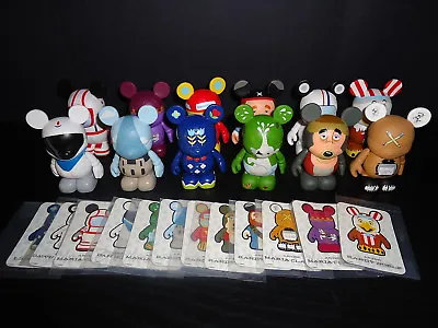 Disney 3  Vinylmation Park #3 Complete Set Of 12 Figures Small World Chaser • $69.99