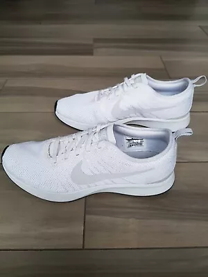 Nike Dualtone Racer - Triple White US8 - UK7 - EUR41 • $85