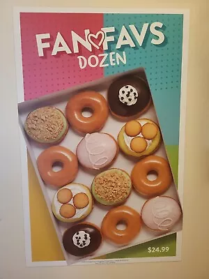 Krispy Kreme Magnetic Marketing Promotion  Fan Favs  • $9.99