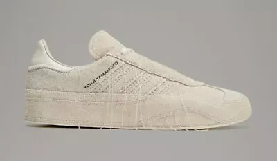 Adidas Y-3 Gazelle Off White Suede Trainers | Men’s US 11.5 (Brand New) • $275