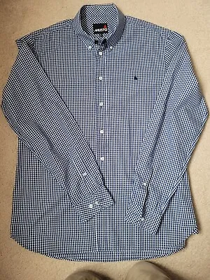 Musto Mens Blue Check Shirt Large • £19.99
