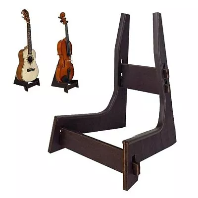 Violin Stand Made Of Wood With Rubber Protection Detachable Ukelele Stand • $21.03