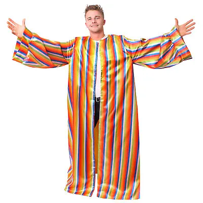 Adults Rainbow Dreamcoat Lgbt+ Pride Joseph Technicolor Unisex Fancy Dress • £21.99