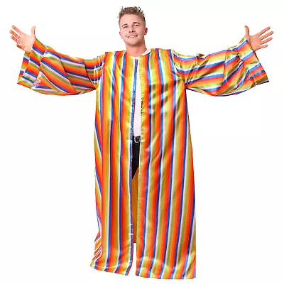 Adults Rainbow Dreamcoat Lgbt+ Pride Joseph Technicolor Unisex Fancy Dress • £21.99