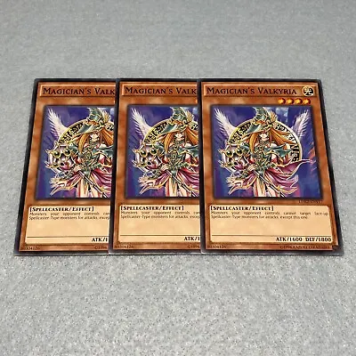 Yugioh Magician's Valkyria LDK2 3 Card Playset NM • $2.99