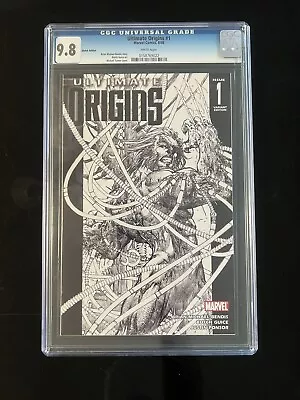 Ultimate Origins #1 CGC 9.8 Michael Turner Sketch Cover • $50