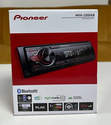 Pioneer Car Usb Radio Bluetooth Dab Stereo Tuner Fm Radio Head Unit Iphone #ob • £87.99