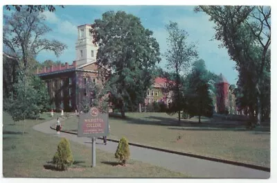 Marietta College Campus Scene OH Postcard Ohio • $0.99