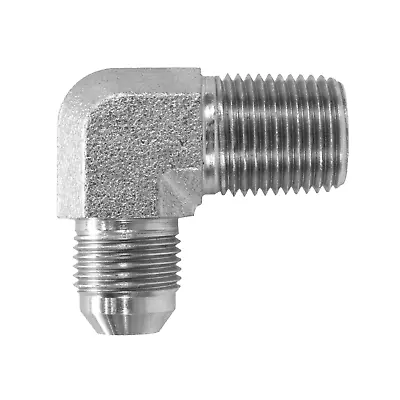 2501-06-04-SS  3/8  Male JIC X 1/4  NPT Male Pipe 316 STAINLESS STEEL • $16.50