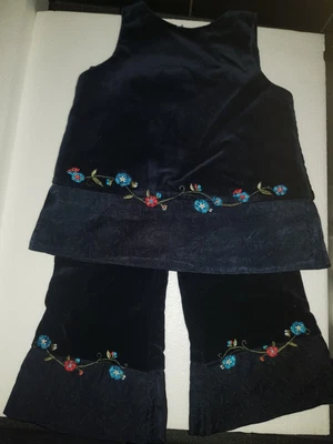 Adorable And Unique Girl's Trouser Suit By Marks & Spencer's - Age 12-18 Mths • £10.99