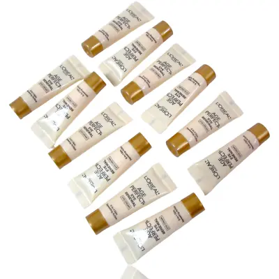 (Lot Of 12) L'oreal Age Perfect Eye Renewal Cream 5-in-1 Travel Size .10 Oz. New • $12.95