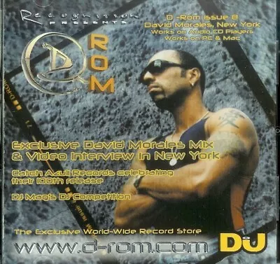 Various / David Morales - D-ROM Issue 8 (CD Comp Enh P/Mixed Promo Smplr) • £8.49