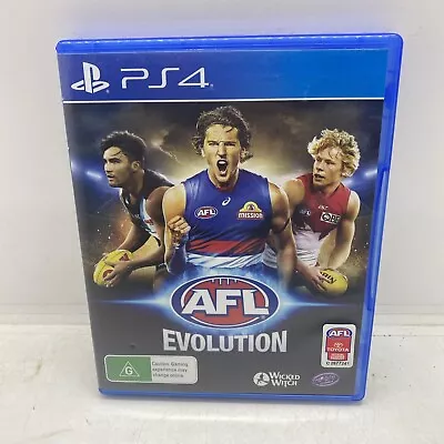 AFL Evolution PlayStation 4 Complete With Manual Free Postage AU Seller • $23.99