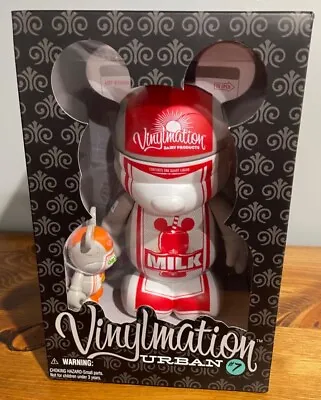 Disney Vinylmation Urban Series 7 - Milk Carton & Orange Juice 9 /3  - LE1500 • $76.99