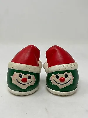 $11.99 • Buy Vintage Christmas Snowmen Salt & Pepper Shakers Bb