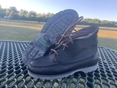 VTG Timberland Nedra Women's Sz. 5.5 Black Waterproof Leather Ankle Boots 51340 • $47.99