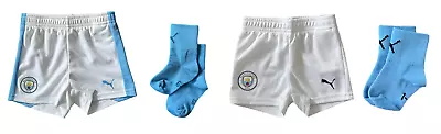 Manchester City Shorts & Socks Set Football PUMA Baby Mini Kit Pack - New • £9.99