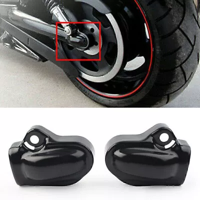 Black Bar Shield Rear Axle Cover Trim For Harley V-Rod Muscle VRSCF 2002-2017 16 • $26.24