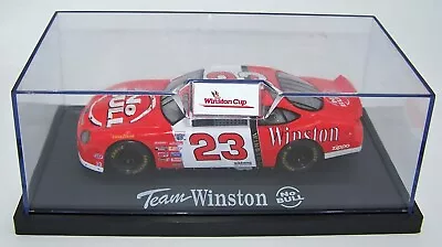 NASCAR 1:24 JIMMY SPENCER #23 Team Winston No Bull Ford Taurus In Acrylic Case • $21.21