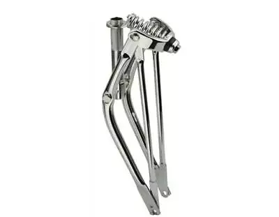 Classic Chrome Springer Fork  For 20  Bike Lowrider Cruiser • $58.99