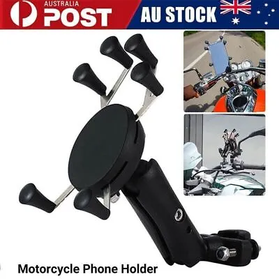 RAM Motorcycle Bike X-Grip Holders Cell Phone Mobile Phone Universal GPS Holder • $22.29