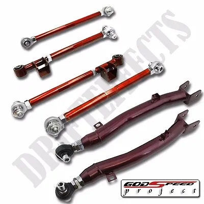 For 93-01 02-07 Impreza Wrx Sti 6 Pcs Rear Lateral Link +trailing Arm Suspension • $340