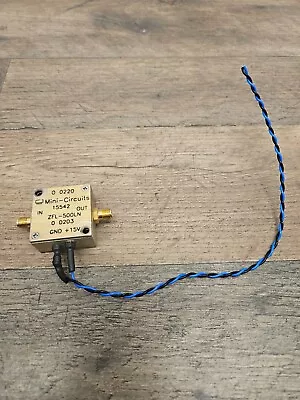 Mini-Circuits ZFL-500LN Low Noise Amplifier 0.1-500MHz • $49.99