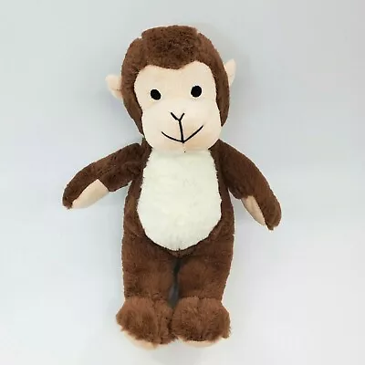 Ms Teddy Bear Mini Chub Monkey Brown Cream Stuffed 10  Plush Toy Sewn Face B304 • $9.59