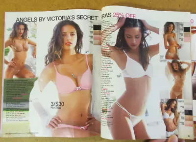 VICTORIA'S SECRET Catalog ADRIANA LIMA Alessandra Ambrosio GISELE Marisa Miller • $40