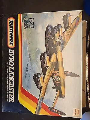 Matchbox British Avro Lancaster Model Kit WWII Heavy Bomber PK-602 • $18