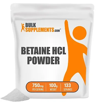 BulkSupplements Betaine HCl Powder • $17.96