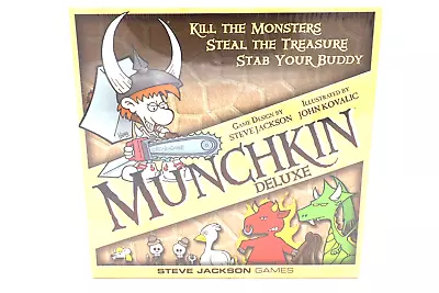 Steve Jackson Games Munchkin Deluxe Board Game • $17.99