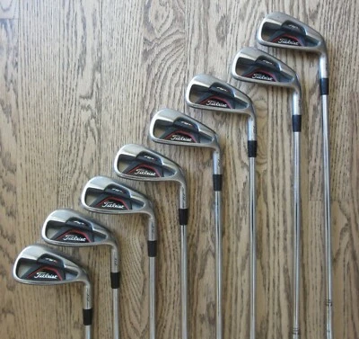 $575.79 • Buy Titleist AP1 712 4-AW Iron Set TT R300 Regular Flex Steel Shaft 8 Irons VG