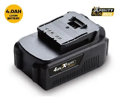 BATTERY 4.0ah 20V XFINITY WORKZONE CORDLESS TOOLS 4 DRILL DRIVER SAW CHALK GRIND • $114.95