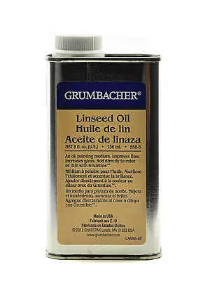 $44.40 • Buy Grumbacher Linseed Oil - [PACK OF 2]