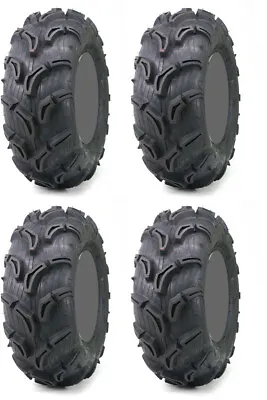 Four 4 Maxxis Zilla ATV Tires Set 2 Front 26x9-12 & 2 Rear 26x9-12 • $610.07