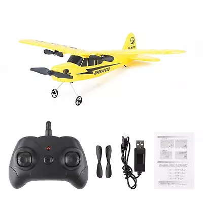 £29.95 • Buy 2.4G Radio Remote Control Airplane J3 Piper Cub Plane Beginner Glider