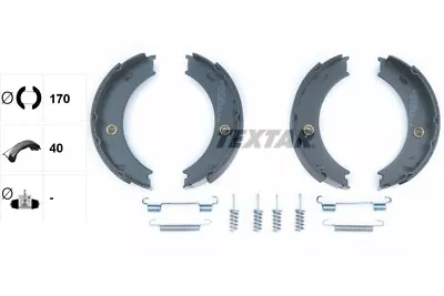 TEXTAR 91057900 Brake Shoe Set Parking Brake For MERCEDES-BENZVW • $61.44