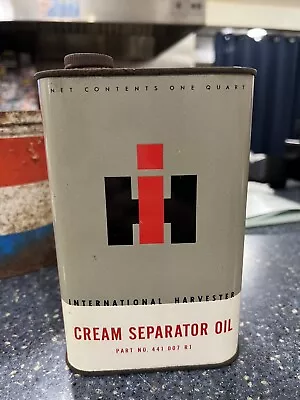 Vintage International Harvester Cream Separator Milker Pump Oil Can VERY NICE • $39.99