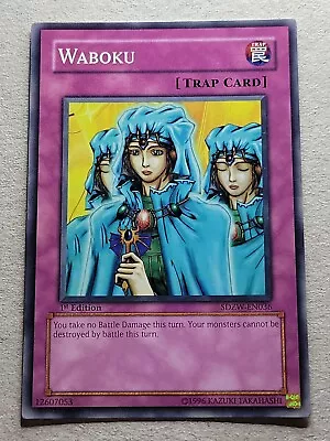 Waboku - SDZW-EN036 - 1st Edition  YuGiOh-LP  • $1.75